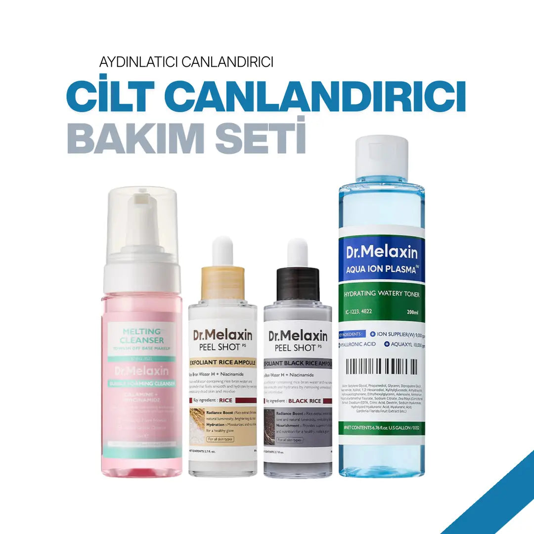 Dr.Melaxin Cilt Canlandırıcı Bakım Seti