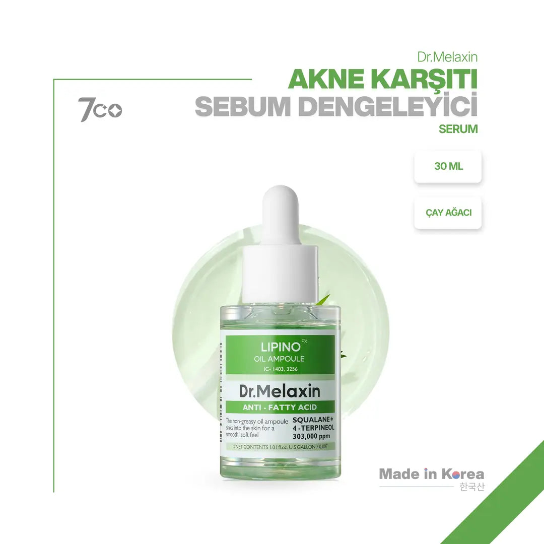 Dr.Melaxin Akne Ve Yağlanma Karşıtı Arındırıcı Yüz Serumu 30ml