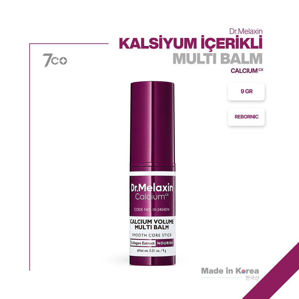 Dr.Melaxin Kalsiyum İçerikli | Kırışıklık Karşıtı | Sıkılaştırıcı | Multi Balm 9gr