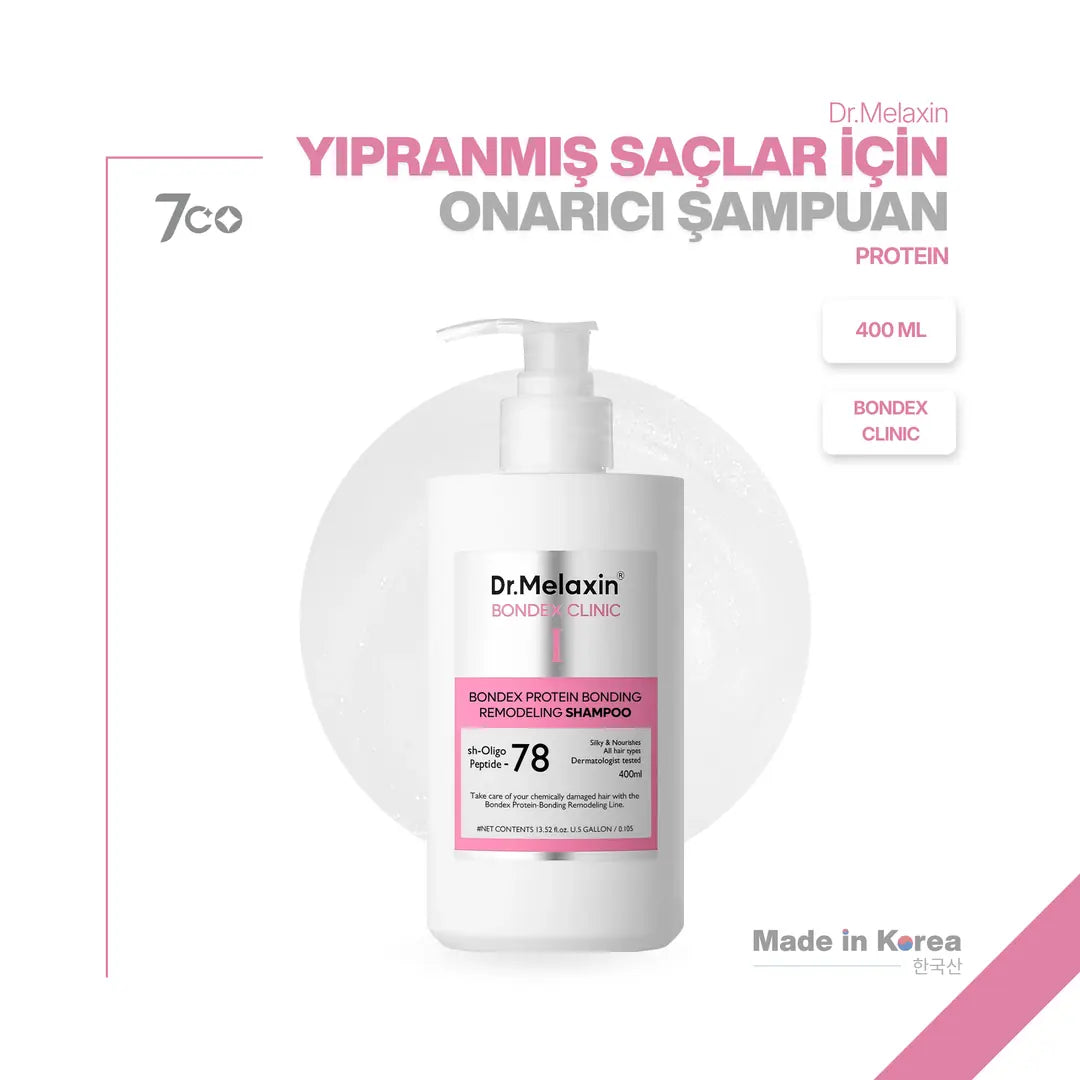 Dr.Melaxin Bondex Proteinli Onarıcı Saç Bakım Şampuanı 400ml
