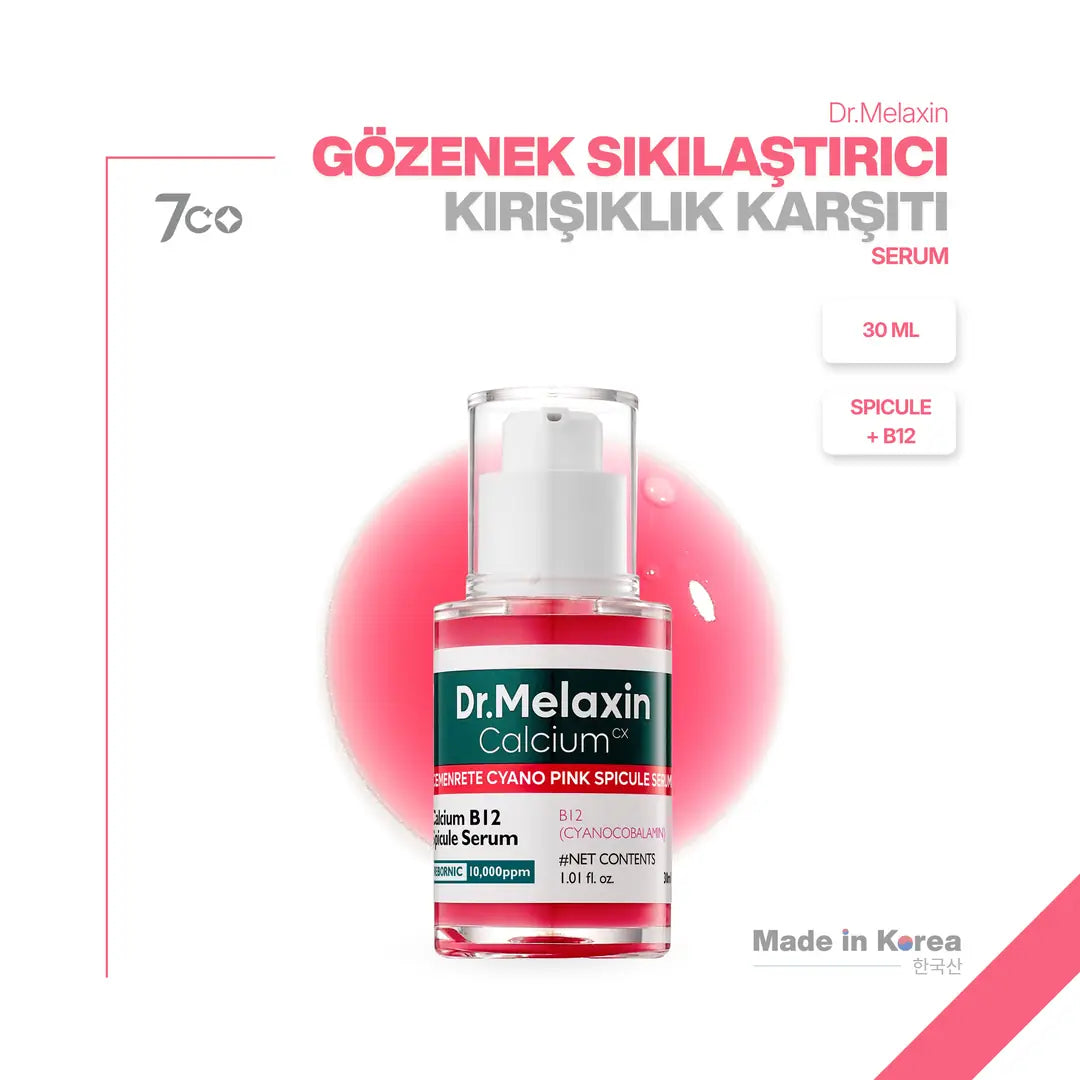 Dr.Melaxin Cyano Spikül & B12 İçeren Sıkılaştırıcı Kırışıklık Karşıtı Serum