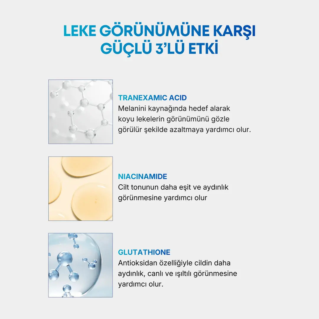 Dr.Melaxin TX Leke Karşıtı Yüz Kremi – Traneksamik Asit & Niasinamid İçerikli 50ml