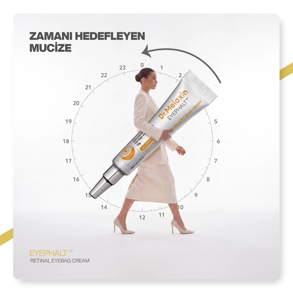 Dr.Melaxin Eyephalt Retinollü Göz Altı Bakım Kremi Bio-Spicule Teknolojili 10ml