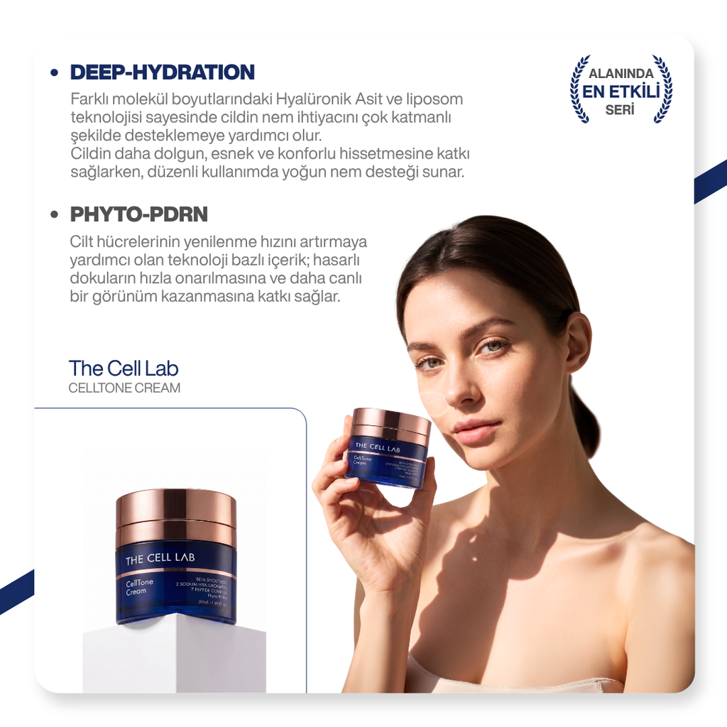 Liposomal Teknolojili | PDRN | Bariyer Onarıcı & Nemlendirici Yüz Kremi 50ml
