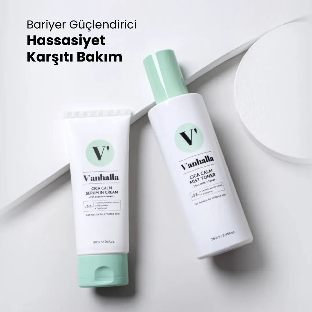 v'anhalla Cica Özlü Yoğun Nemlendirici Hassasiyet Karşıtı Mist Tonik 250ml