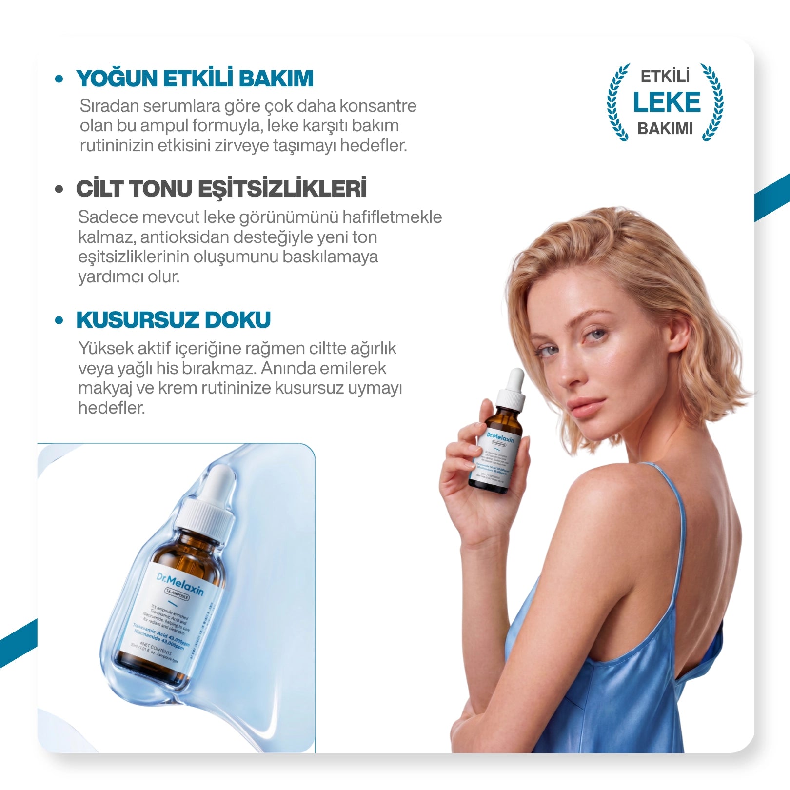 Dr.Melaxin Tx Koyu Leke Karşıtı Aydınlatıcı l Serum 30ml