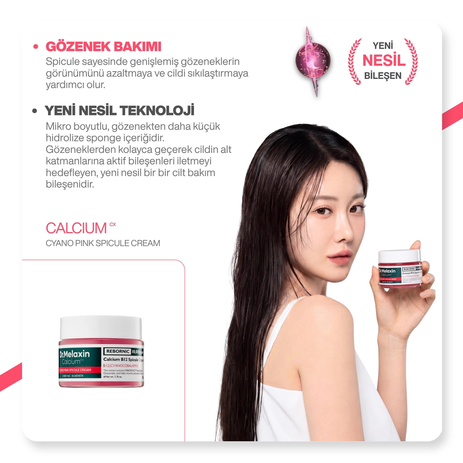 Dr.Melaxin Cyano Spikül & B12 İçeren Sıkılaştırıcı Kırışıklık Karşıtı Krem