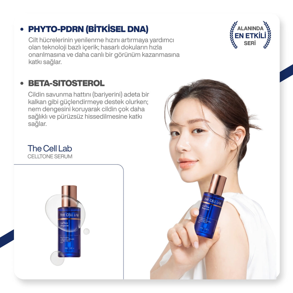 Liposomal Teknolojili | PDRN | Bariyer Onarıcı & Nemlendirici Yüz Serumu 50ml