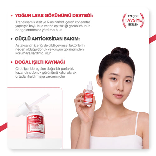 Dr.Melaxin Astaxanthin Leke Karşıtı Aydınlatıcı Ampül