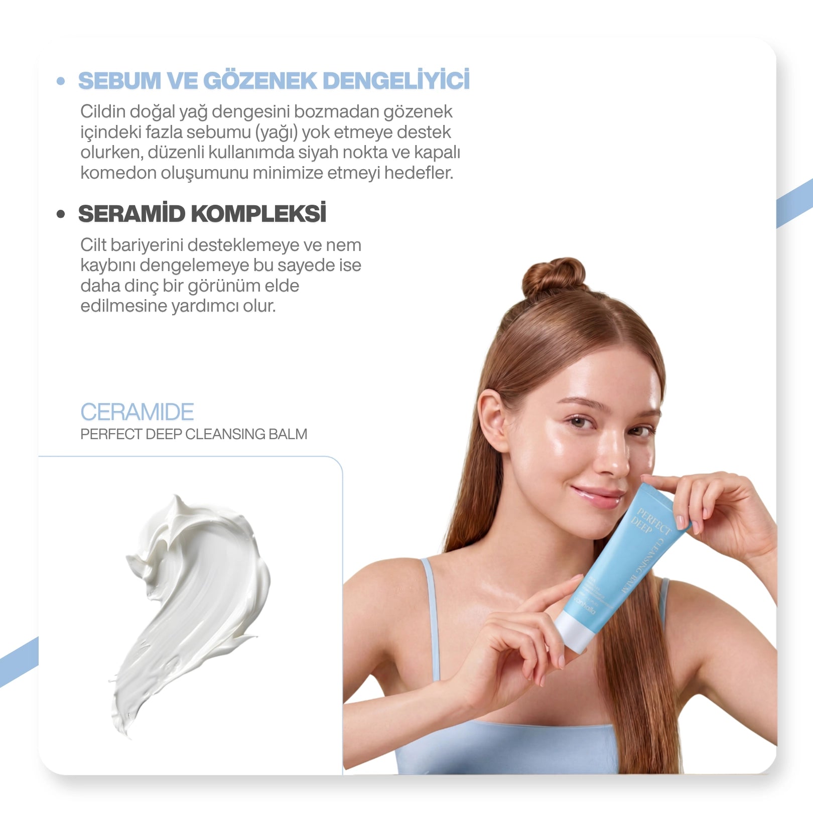 v'anhalla PHA + Ceramide | Siyah Nokta Karşıtı | Gözenek Arındırıcı | Yüz & Makyaj Temizleme Balmı 100ml
