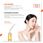 %14.5 Saf C Vitamini & Glutatyon | Leke & Kırışıklık Karşıtı |Yoğun Aydınlatıcı | Ton Eşitleyici Ampül 15 ml