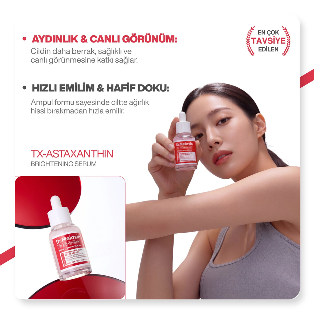 Dr.Melaxin Astaxanthin Leke Karşıtı Aydınlatıcı Ampül