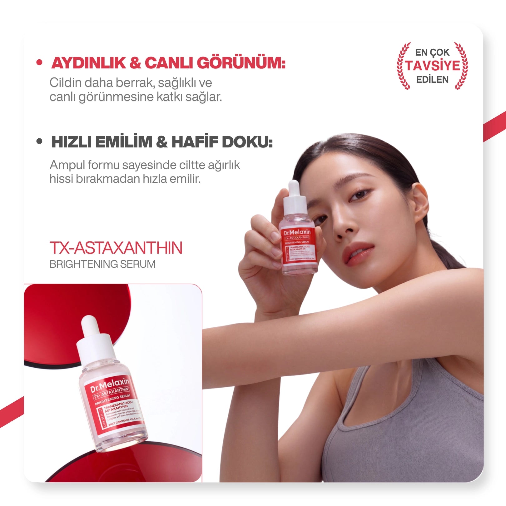 Dr.Melaxin Astaxanthin Leke Karşıtı Aydınlatıcı Ampül