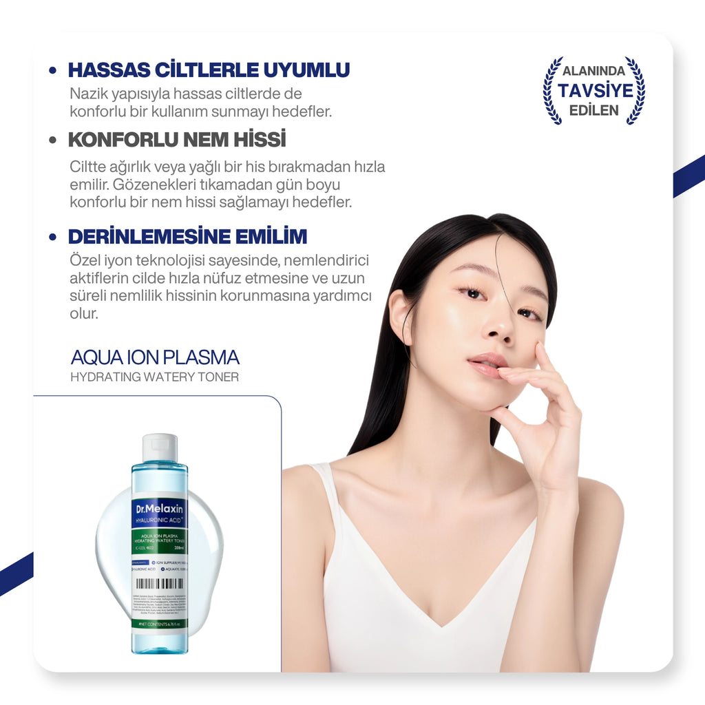Dr.Melaxin Aqua Ion Yoğun Nemlendirici Tonik 200ml