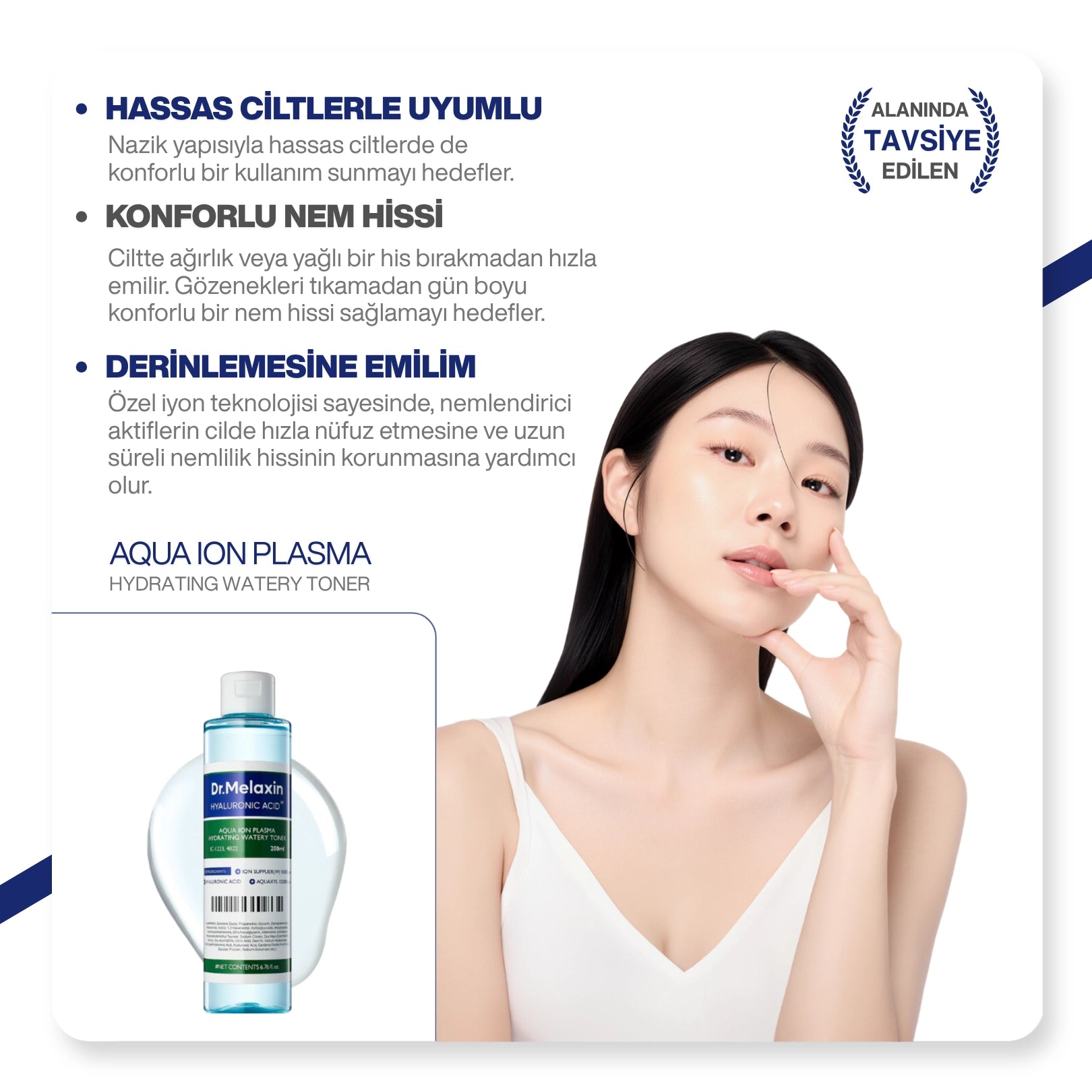Dr.Melaxin Aqua Ion Yoğun Nemlendirici Tonik 200ml