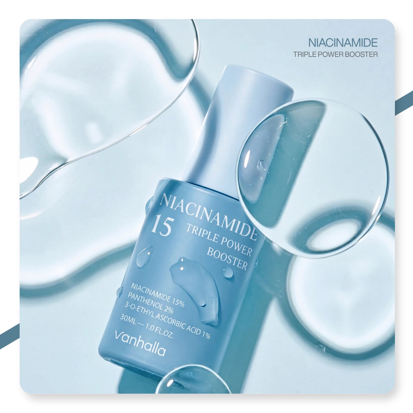 V'anhalla %15 Niacinamide Serum | Gözenek Sıkılaştırıcı | Sebum Dengeleyici | Aydınlatıcı Serum 30ml