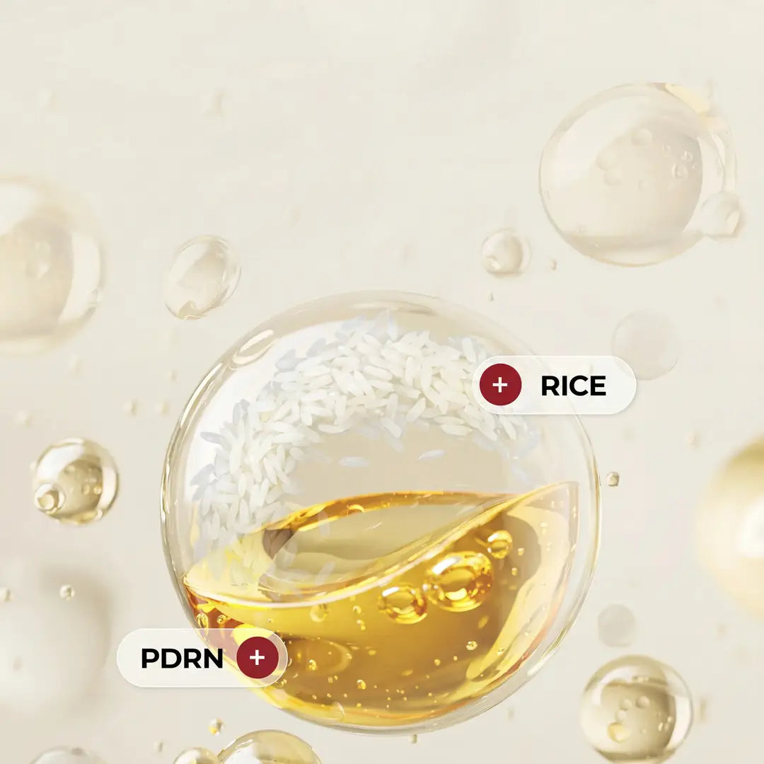 Dr.Melaxin Pirinç ve PDRN İçerikli Pürüzsüzleştirici Cam Cilt Etkili Serum 30 ml