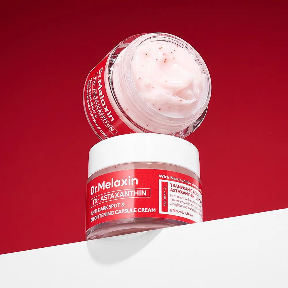 Dr.Melaxin Leke Karşıtı Kapsül Krem – Astaxanthin Içerikli, Cilt Tonu Eşitleyici Aydınlatıcı Bakım 50ml