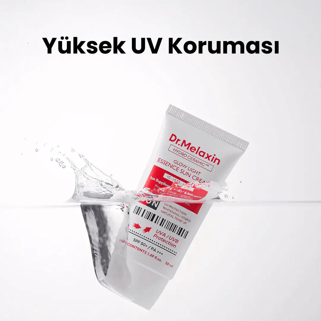 Dr.Melaxin Aydınlatıcı & Nemlendirici Hydro Ceramic Güneş Kremi | Spf50+ Pa+++ (50ML)