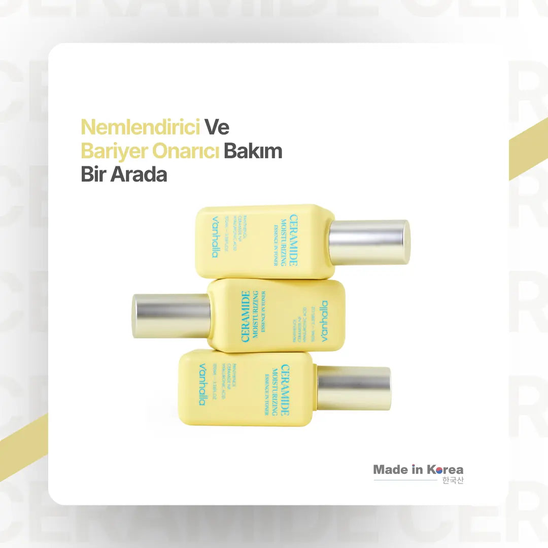 V'anhalla Bariyer Onarıcı Seramid İçerikli Esans Gücüyle Zenginleştirilmiş Yoğun Nemlendirici Tonik 100ml