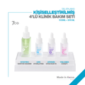 Yatıştırıcı | Aydınlatıcı | Sıkılaştırıcı | Gençleştirici | Kişiselleştirilmiş 4'lü Klinik Bakım Seti
