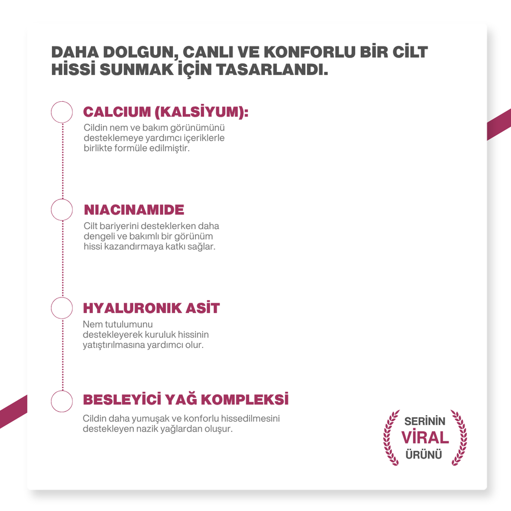 Dr.Melaxin Kalsiyum İçerikli | Kırışıklık Karşıtı | Sıkılaştırıcı | Multi Balm 9gr