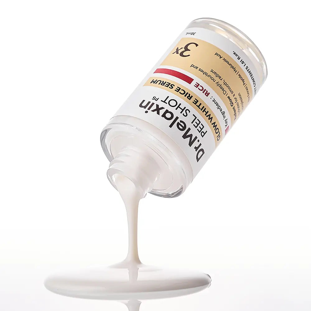 Dr.Melaxin Pirinç ve PDRN İçerikli Pürüzsüzleştirici Cam Cilt Etkili Serum 30 ml