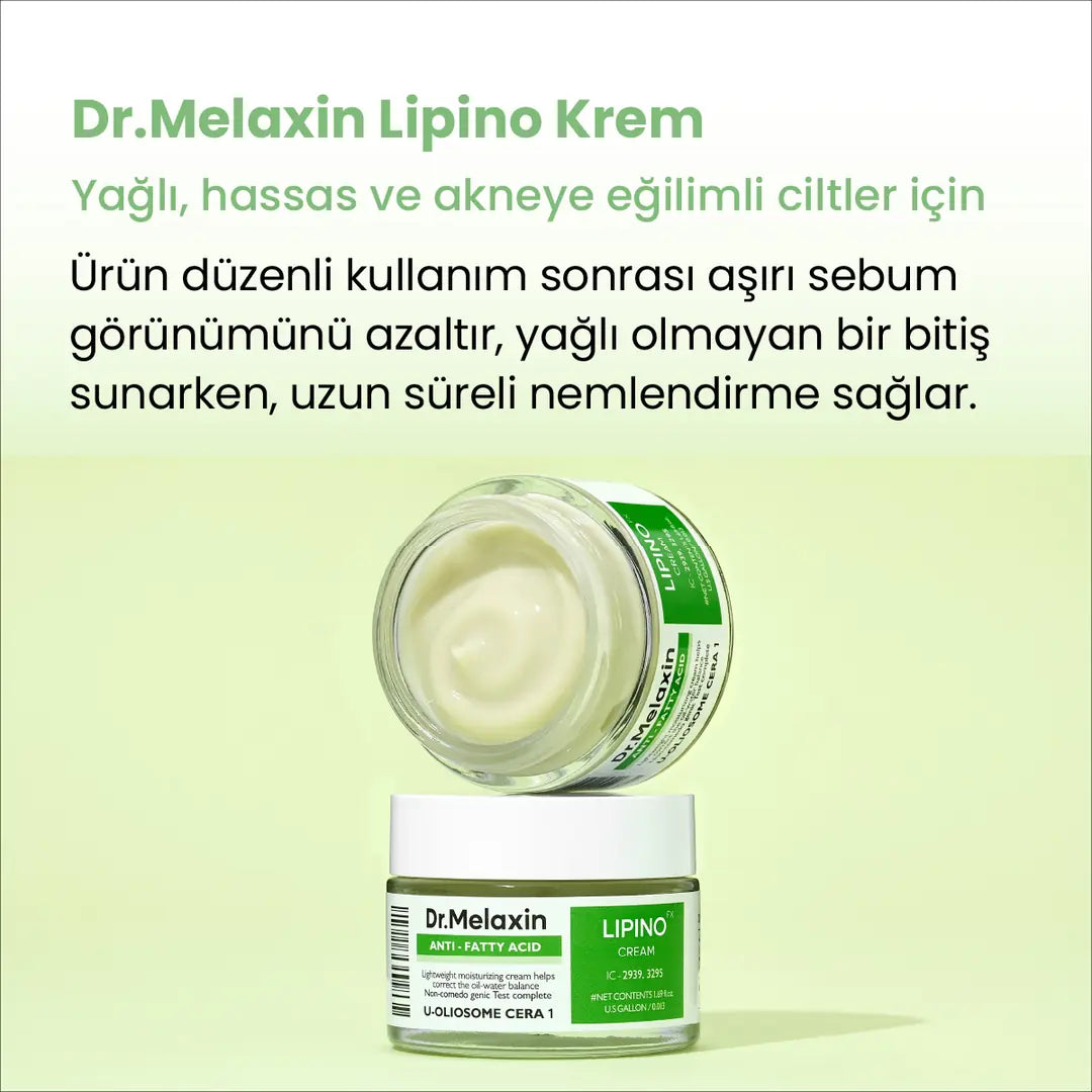Dr.Melaxin Lipino Yağlanma Ve Akne Karşıtı Krem