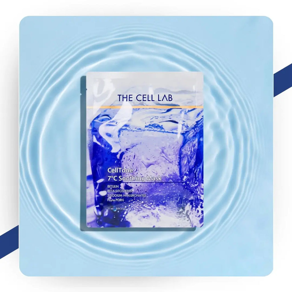 The Cell Lab Kızarıklık ve Hassasiyet Karşıtı Yatıştırıcı & Nemlendirici Yüz Maskesi (7°C SOOTHING) 5 ADET