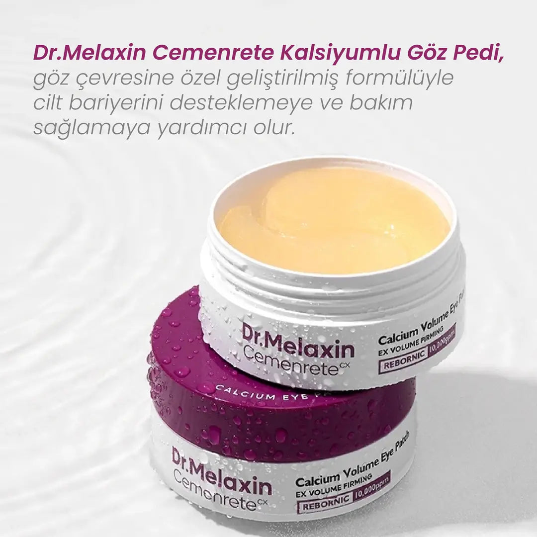 Dr.Melaxin Cemenrete Kalsiyumlu Göz Altı Pedi 60 Adet