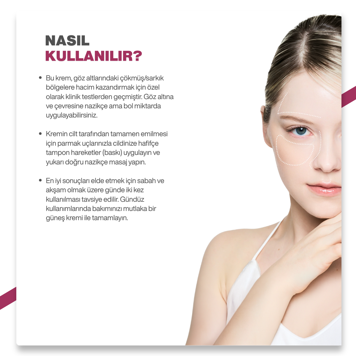 Dr.Melaxin Kırışıklık Karşıtı & Sıkılaştırıcı Rebornic Teknolojili Kalsiyum | Yüz & Göz Çevresi Kremi 50ml