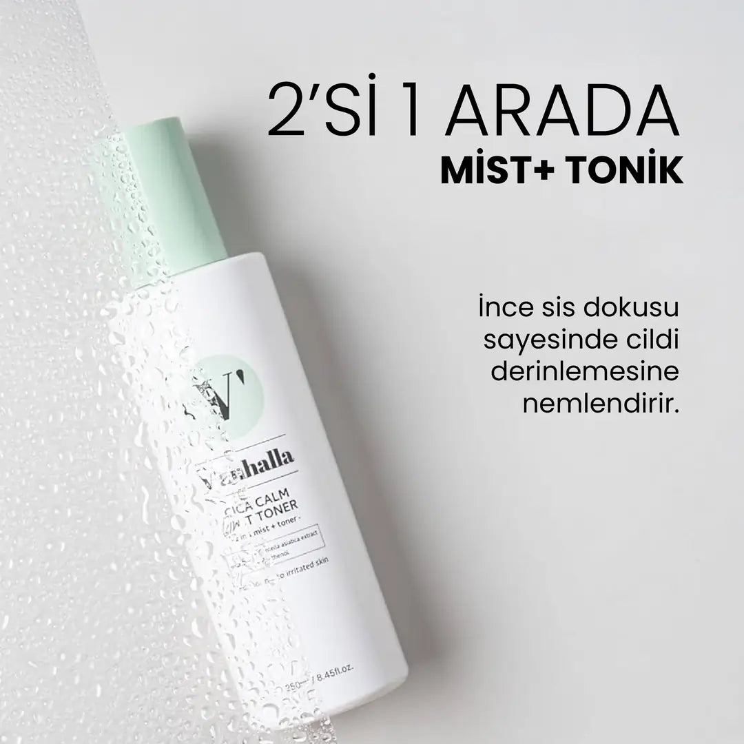 v'anhalla Cica Özlü Yoğun Nemlendirici Hassasiyet Karşıtı Mist Tonik 250ml