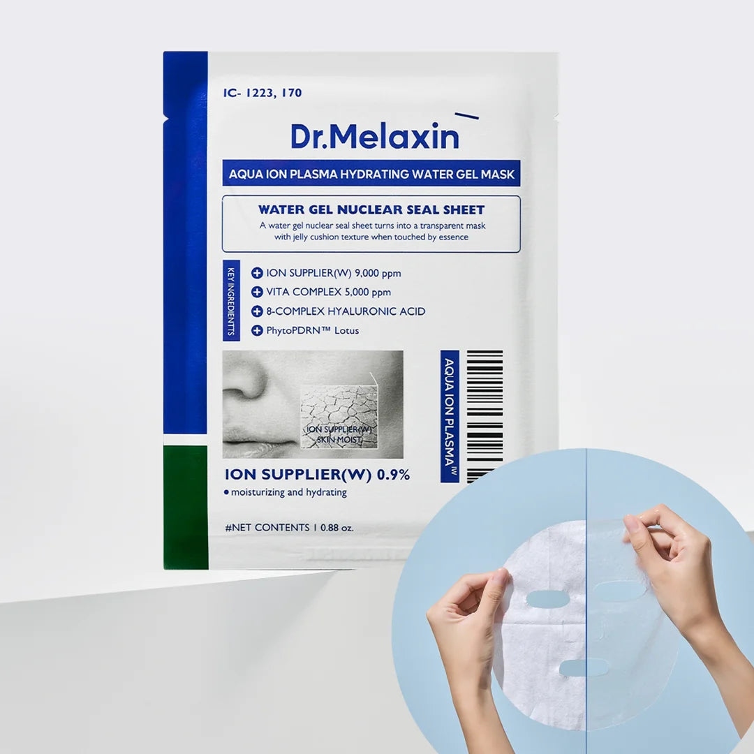 Dr.Melaxin Aqua Ion Cilt Bariyerini Destekleyen Yoğun Nemlendirici Jel Maske 5 ADET