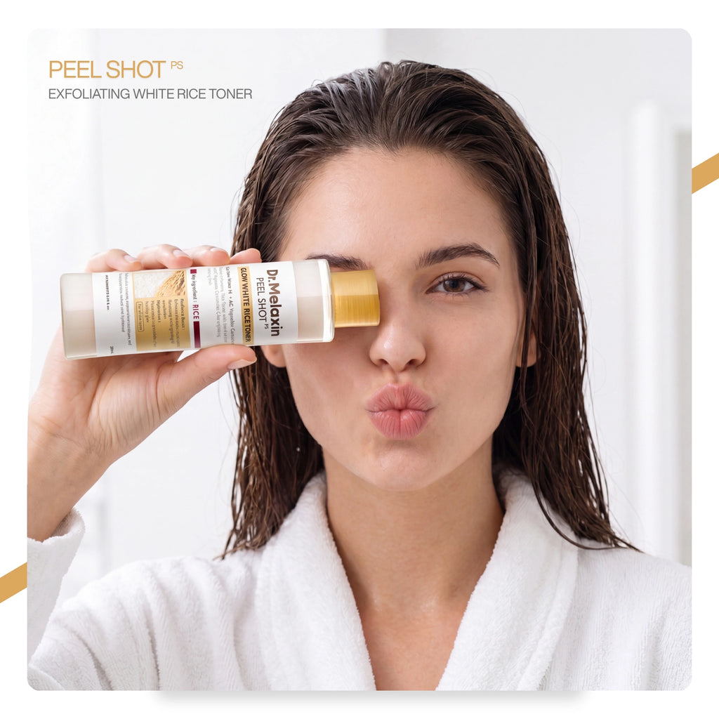 Dr.Melaxin Peel Shot Seramid İçeren Arındıcı & Aytınlatıcı Pirinç Özlü Tonik