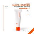 Ceramide İçeren | Bariyer Destekleyici | Hassas Ciltler İçin | 5'li Seramid Kompleksi | Krem 50 ml
