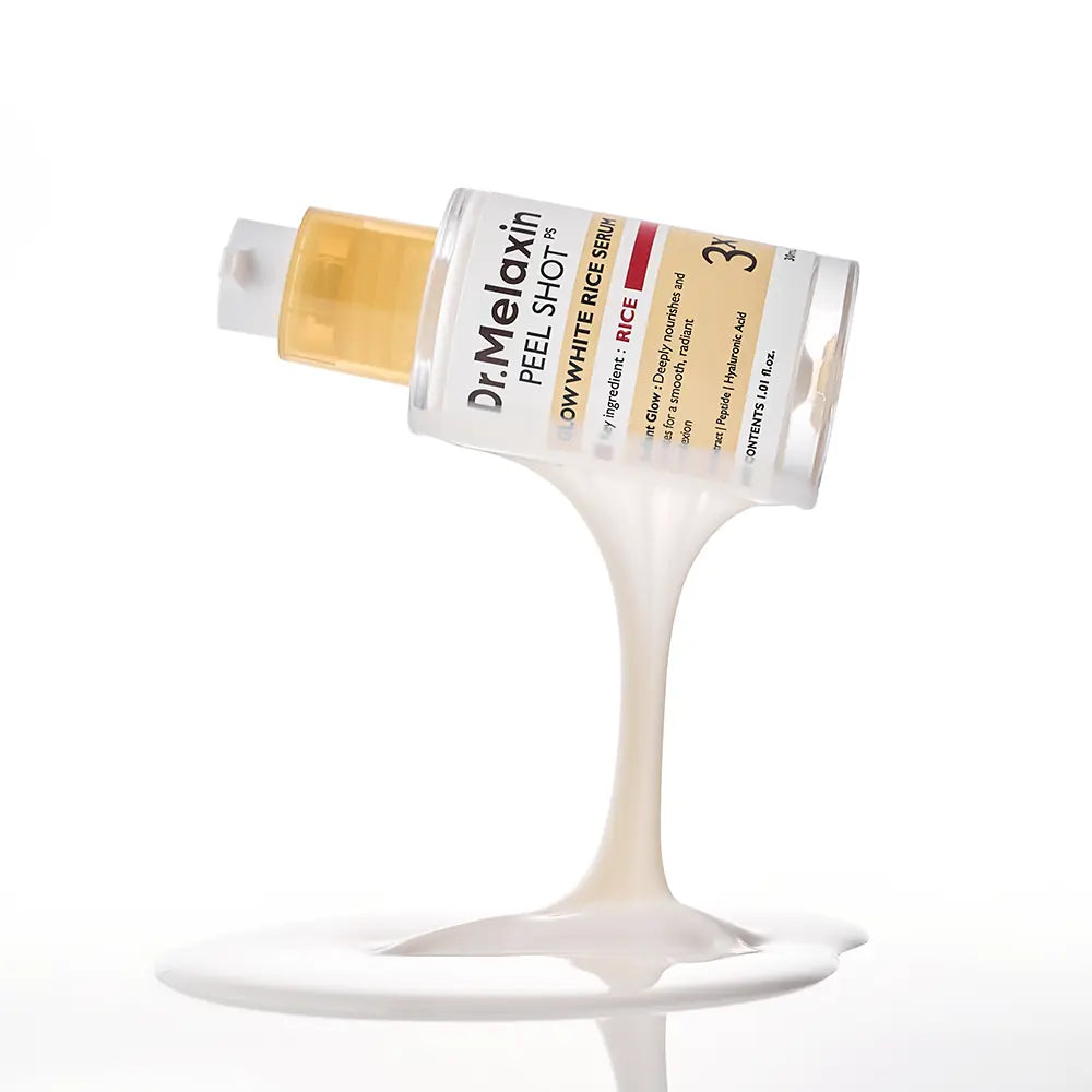 Dr.Melaxin Pirinç ve PDRN İçerikli Pürüzsüzleştirici Cam Cilt Etkili Serum 30 ml