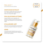 Dr.Melaxin Pirinç ve PDRN İçerikli Pürüzsüzleştirici Cam Cilt Etkili Serum 30 ml