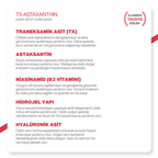 TX Astaxanthin Leke Karşıtı Hidrojel | Aydınlatıcı & Ton Eşitleyici Yüz Maskesi 4 Adet