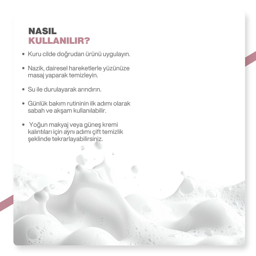 Dr.Melaxin Yüz & Makyaj Temizleme Köpüğü – Niacinamide & Calamine İçerikli | Siyah Nokta Karşıtı 150ml