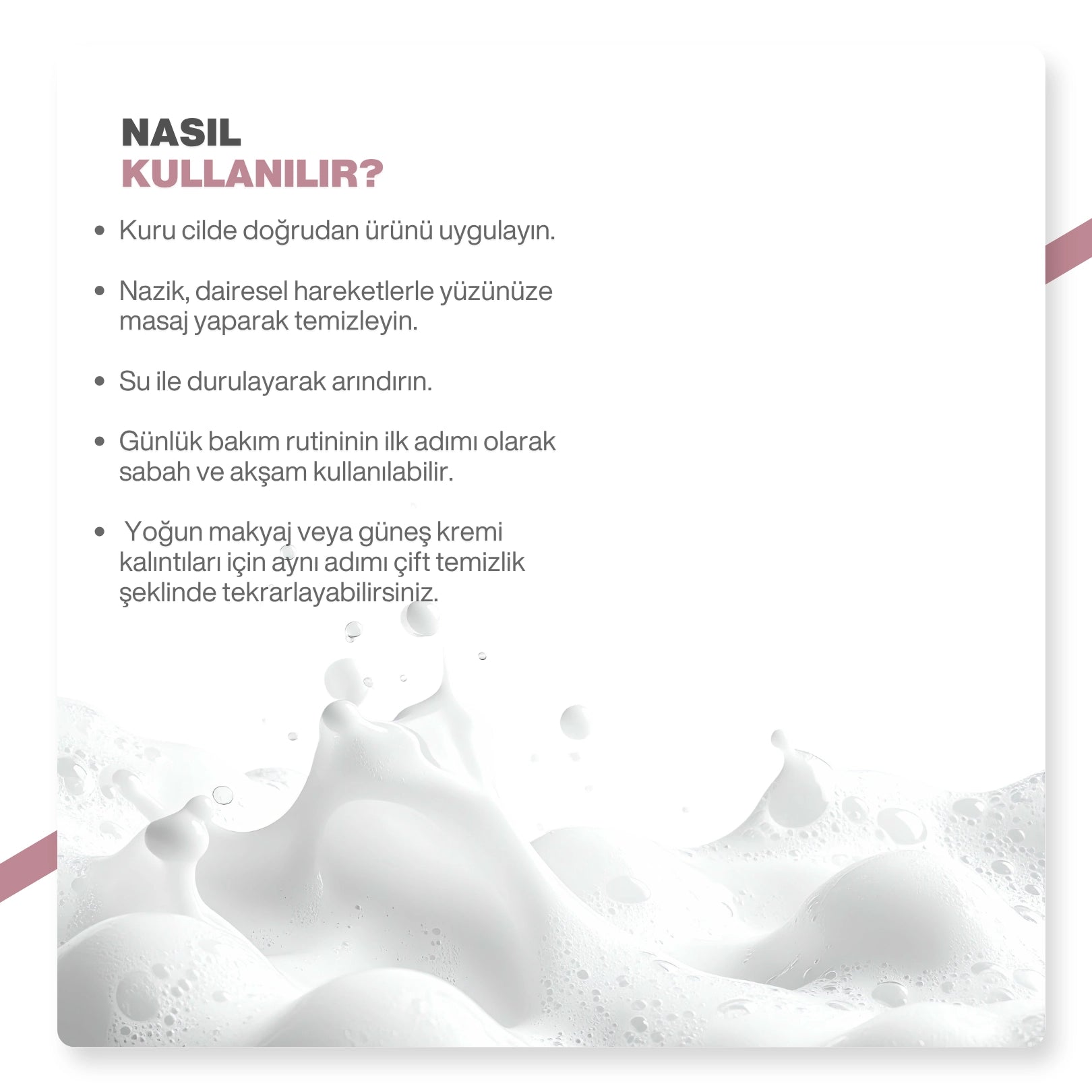 Dr.Melaxin Yüz & Makyaj Temizleme Köpüğü – Niacinamide & Calamine İçerikli | Siyah Nokta Karşıtı 150ml