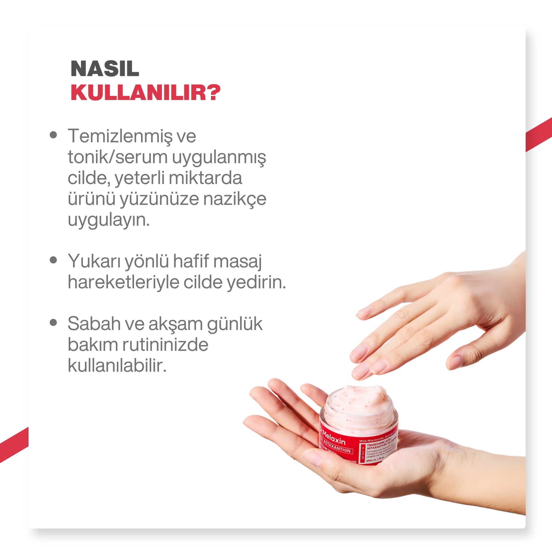 Dr.Melaxin Leke Karşıtı Kapsül Krem – Astaxanthin Içerikli, Cilt Tonu Eşitleyici Aydınlatıcı Bakım 50ml